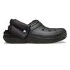 Crocs Classic Puff Strap Lined Clogs Black 211979 001