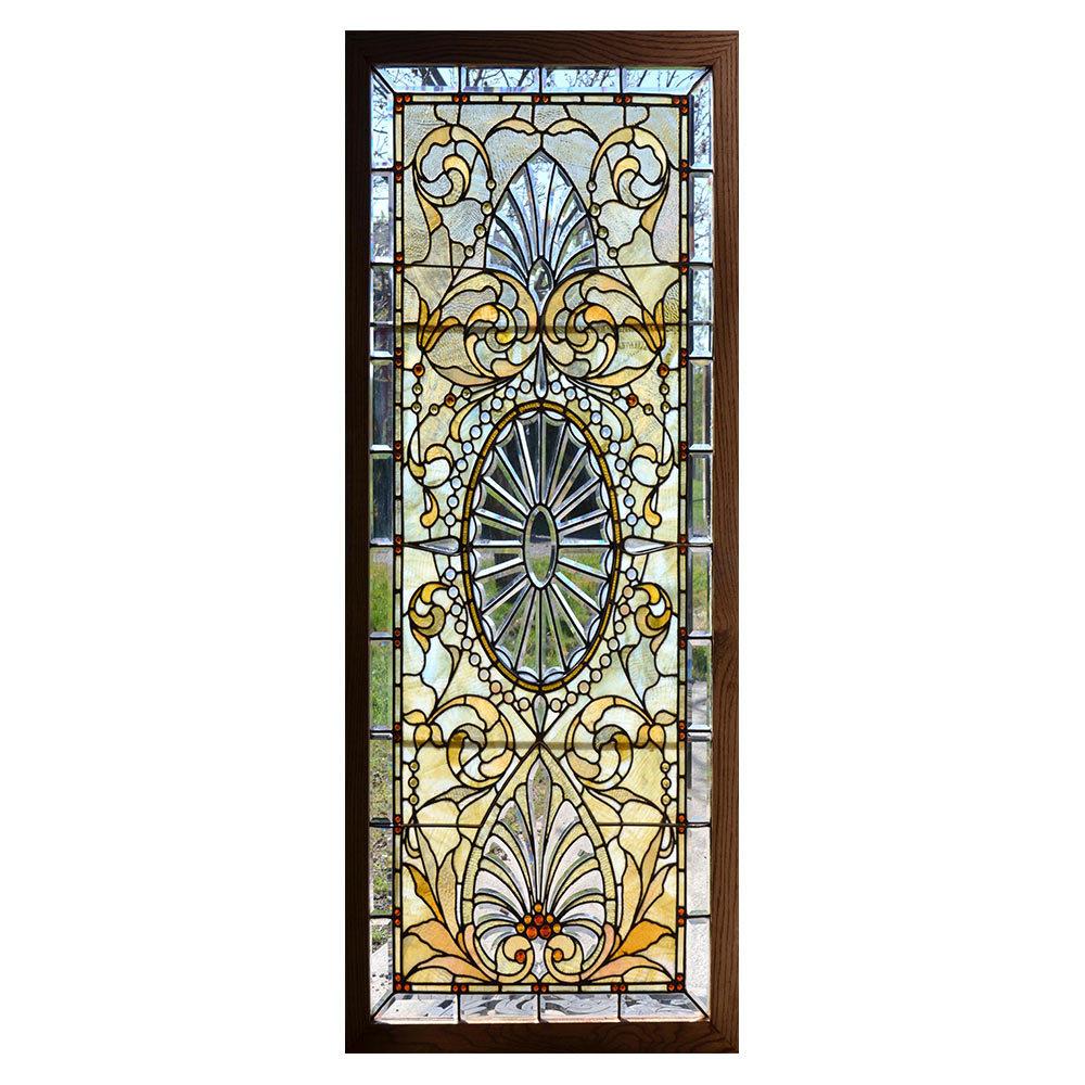 Central Retro Style Pattern 3D Door Sticker Corridor Sticker Simulation Decorative Wall Sticker Bungalow Waterproof And Moisture-Proof Wallpaper