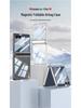 Samsung ZFlip7 Foldable Screen Magnetic Transparent Phone Case with Integrated Airbag
