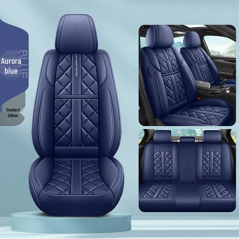 Faux Leather Car Seat Covers for Bluebird Sylphy Classic, Qashqai, Tiida Sun