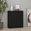 811062 vidaXL Buffet Black 60x30x70 Cm Engineered Wood