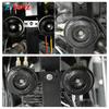 Horn 6V 12V 24V 36V 48V 60V 72V Scooter e-Bike Motorcycle Electric Horn Kit Waterproof Round Super Loud Horn Speaker 105db 110db