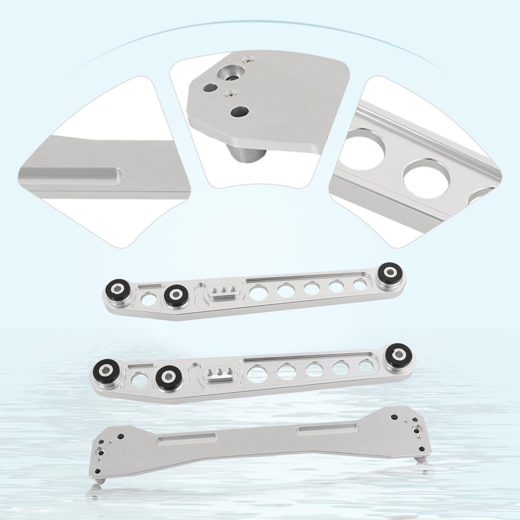 T606 Aluminum Rear Lower Control Arm Kit With Subframe Tie Bar Auto Suspension Parts For 1996-2000 Honda Civic 1.6L