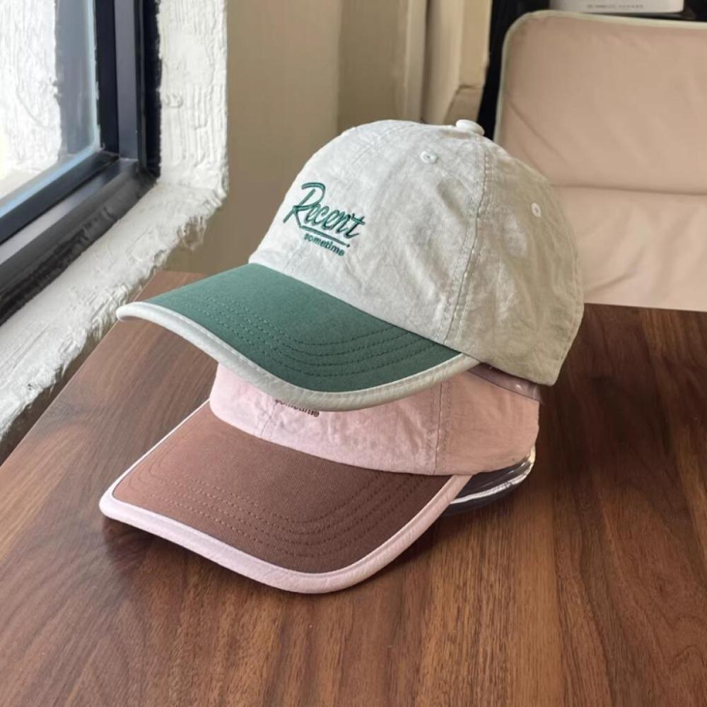 Sunscreen Cotton Baseball Cap For Men Women, Embroidery Design, Ideal For Daily Casual Outdoor Lightweight Breathable Hat