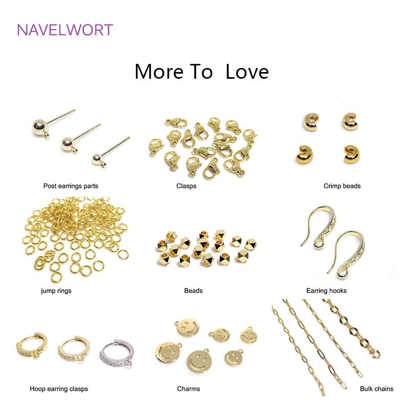 14K Gold/Rhodium Plated Big Circle Ear Wire Hoops Earrings For Women,High Quality Brass Metal Round Earring Fittings Wholesale
