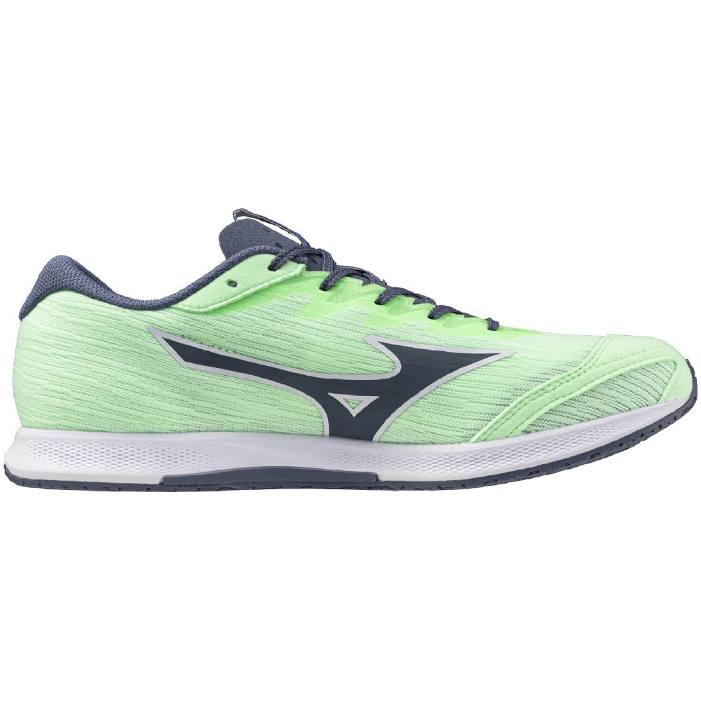 Mizuno Duel Sonic 4 Track and Field Track and Light Green X 2E Shoes, Club, Lightweight, Cushioned, Field, Navy, 26.0 Cm,