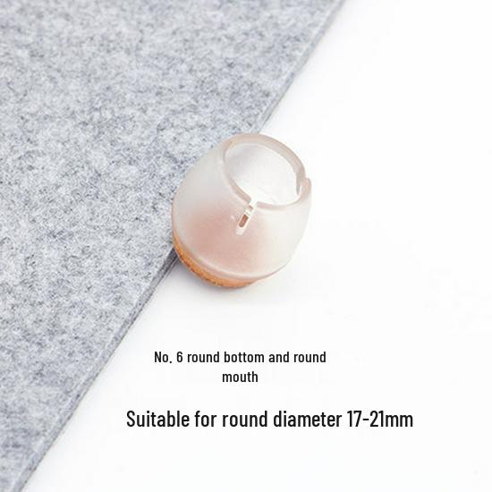 Transparent Non-Slip Chair and Table Leg Protective Covers