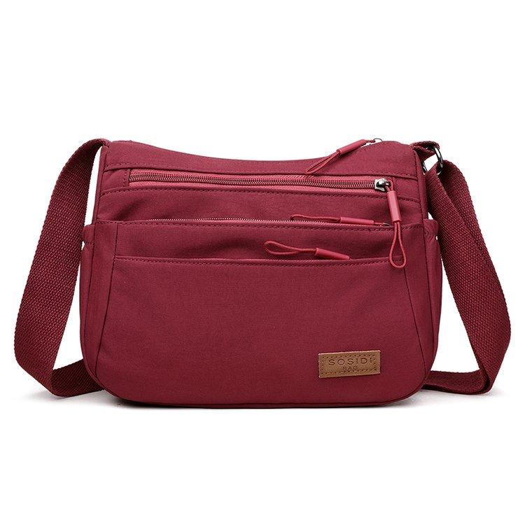 

Простая и модная мужская и женская многофункциональная наплечная сумка-мессенджер