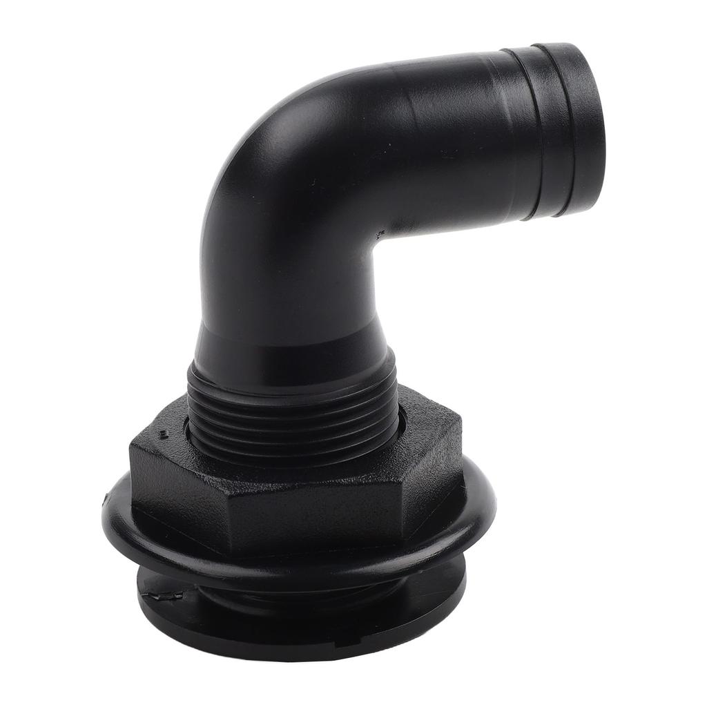 90° Boat Hose Pipe Elbow Bilge Pump Drain Bilge Drain Outlet Check Valve Marine Drainage Outlet Yacht Bilge Drainage Outlet