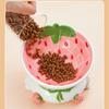 Ciotola per Gatti Ciotola per Cibo in Ceramica Protezione del Collo Bocca Obliqua Protezione Cervicale Collo Bere Ciotola per Cani a Forma di Frutta Piede Alto
