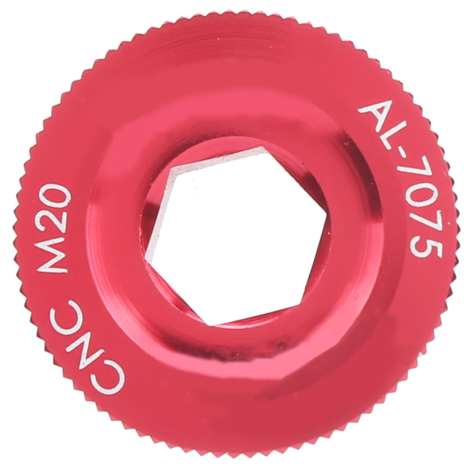 2pcs Crank Cover Screw   Aluminum Alloy M20 Mountain Bike   Crank Cover