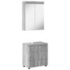 Bathroom Furniture Set TULUM 2 Pcs Grey Sonoma 60 X 34 X 63 Cm
