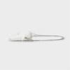 Bunini Plush Doll Mini Crossbody Bag (White)