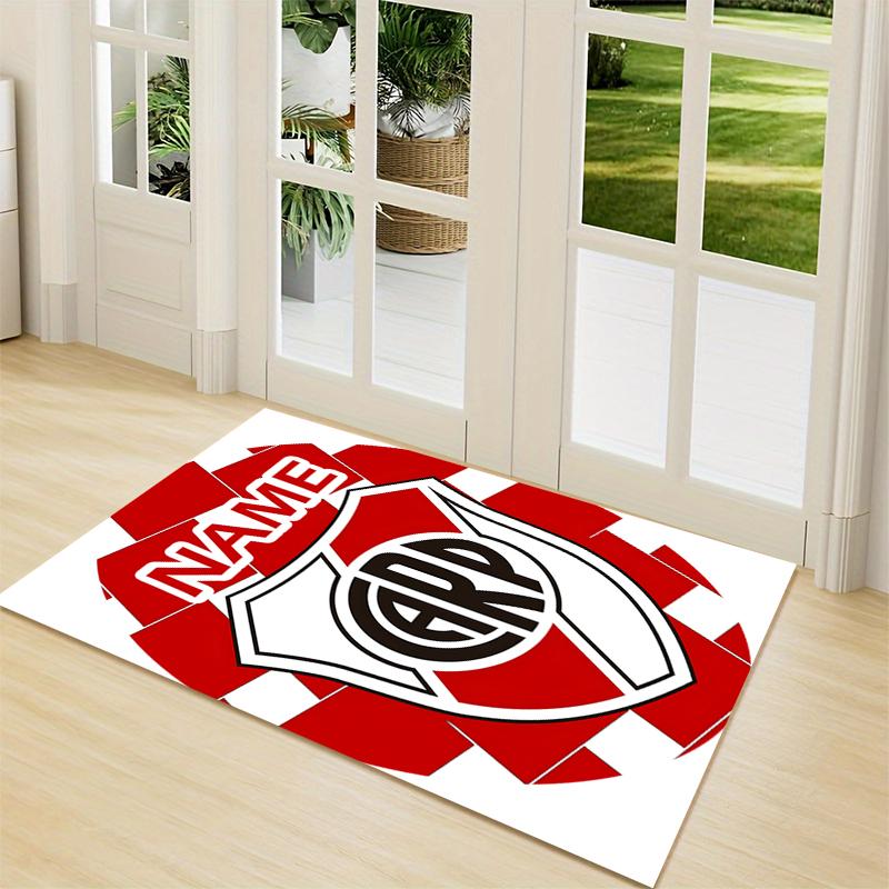 Custom Name Portsmouth FC Crest Carpet Rug Customizable Soft Washable Anti-Slip Home Living Room Sofa Mats Personalized Rug. 0909232