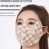3D Winter Damen Winddichte Maske - Waschbare, Atmungsaktive Baumwolle