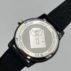 Used LACOSTE Watch Analog Black Gold Black Quartz Rubber 2001212 Men's Women's SU-38-33