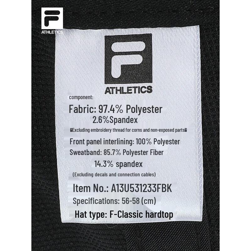 FILA Unisex Sports Baseball Cap