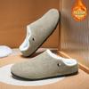 Zima Muži Papuče Bavlna Plus Kožušina Topánky Ženy Sneh Outdoor Teplá kožušinka Tenisky Protišmyková Teplá chlpatá obuv Hrubá platforma Zimné šmykľavky