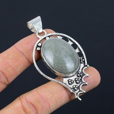 Womens Day Deal 925 Sterling Silver Polychrome Jasper Gemstone Pendant Jewelry