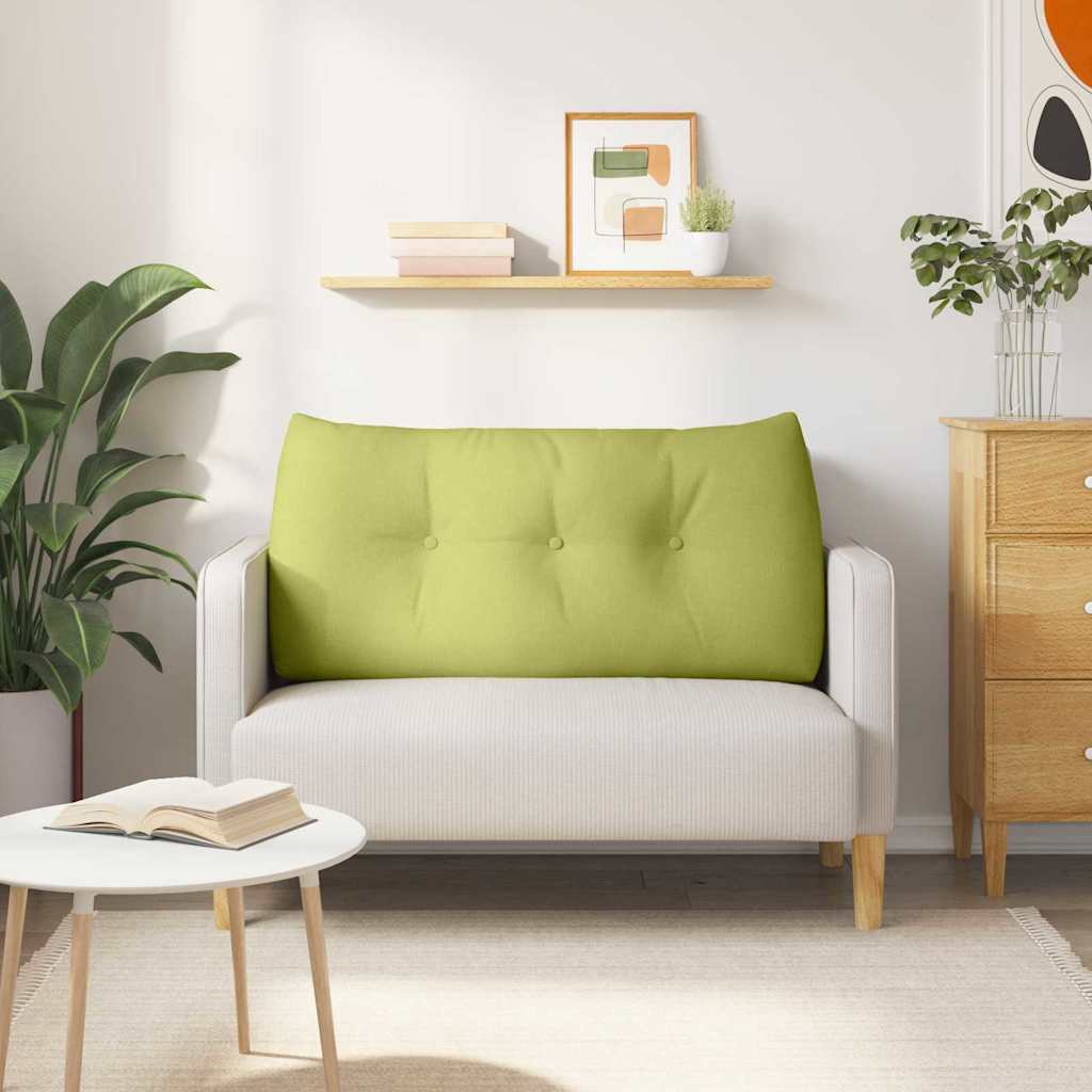 Back Cushion Light Green 100 x 24 x 50 cm Fabric