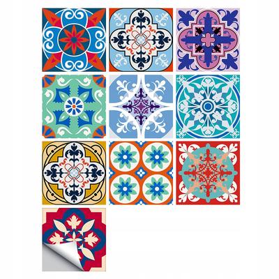 Self-adhesive PVC Patchwork Panel Tiles Set of 10 Wallpaper 20X20Cm Zm-06-015