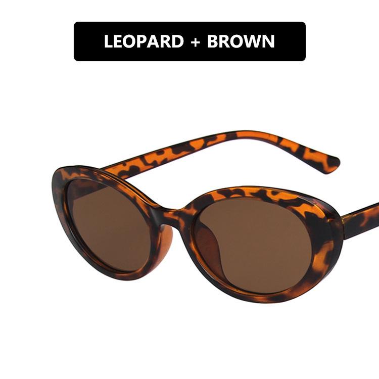 2021 Retro Oval Sunglasses for Women - European & American Street Style