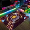 West Ham United Football Design Crystal Velvet Carpet Cozy Non?Slip Printed Rug For Bedroom Living Room Entrance
