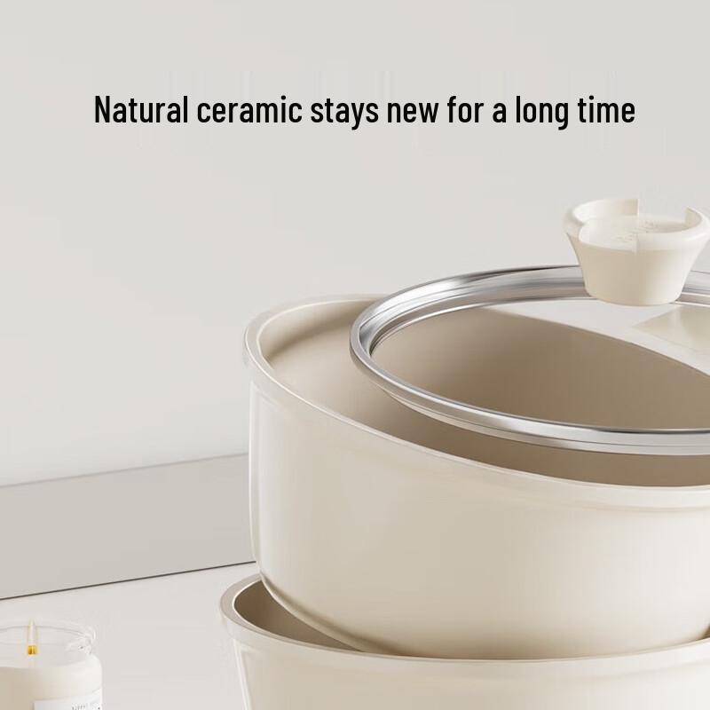 RedChef Ceramic Non-Stick Baby Food & Milk Pot