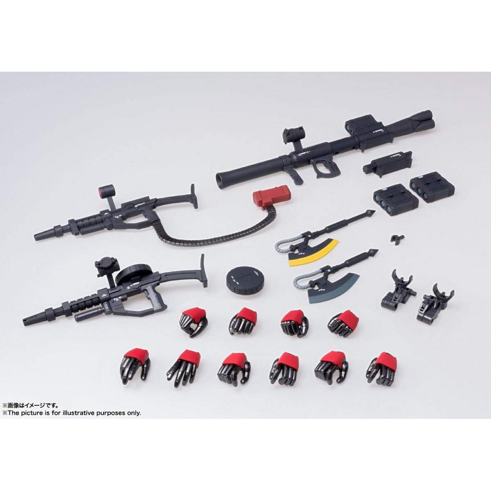 GUNDAM FIX FIGURATION METAL COMPOSITE Mobile Suit Gundam THE ORIGIN MS-05S Zaku I (Chars Maschine) ca. 180mm ABS&PVC&Druckguss bemalte bewegliche Figur