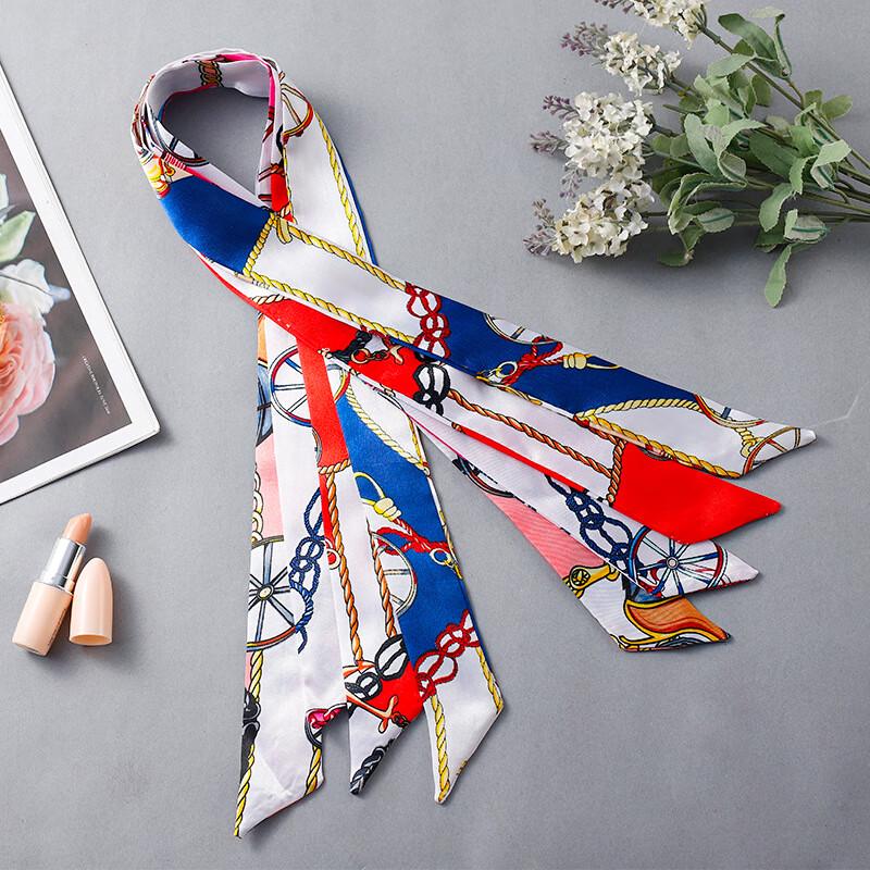 Elegant Ribbon Long Scarf