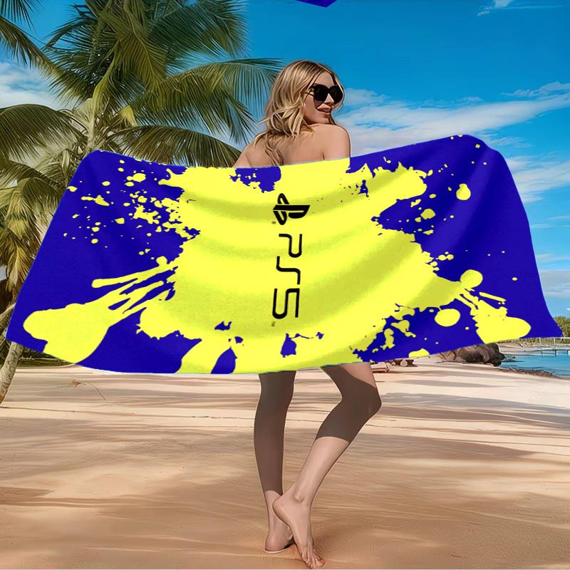 Play Gaming Experience Beach Towel Microfiber Beach Towel, Lightweight and Quick-Dry, for Summer Travel, Swimming Pool Fan Birthday Gift