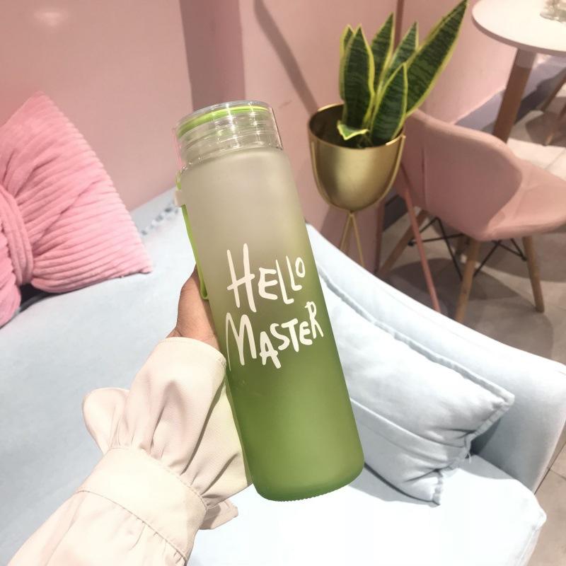 Children's Water Bottles BPA Free Portable Student Water Cup Leak-proof with Rope Camping Drinkware Drinking for Tea Coffee Milk