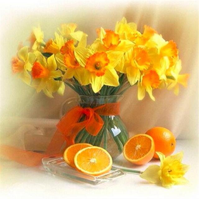 DIY 5D Diamond Painting Flower Sunflower Diamonds Embroidery Full Round Drill Mosaic Flowers