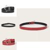 American Retro Pentagram Women Belt With Star Alloy Buckle For Casual Denim Accessory