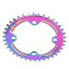 104 BCD Mountain Bicycle Narrow Wide Round Chainring Repair Colorful Single Chain Ring38T Round Chainring  104BCD