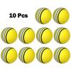 10pcs Golf Swing Training Foam Balls Rainbow Sponge Soft Practice Balls Flexible Indoor Golf Swing Training Aid Accessory