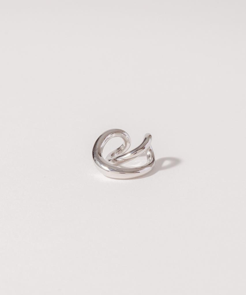 Novice Tokyo Cross Ear Cuff / Silver