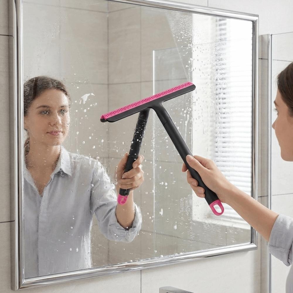 Plastic Window Cleaner Multifunctional Tile Wiper Practical Shower Squeegee Kitchen