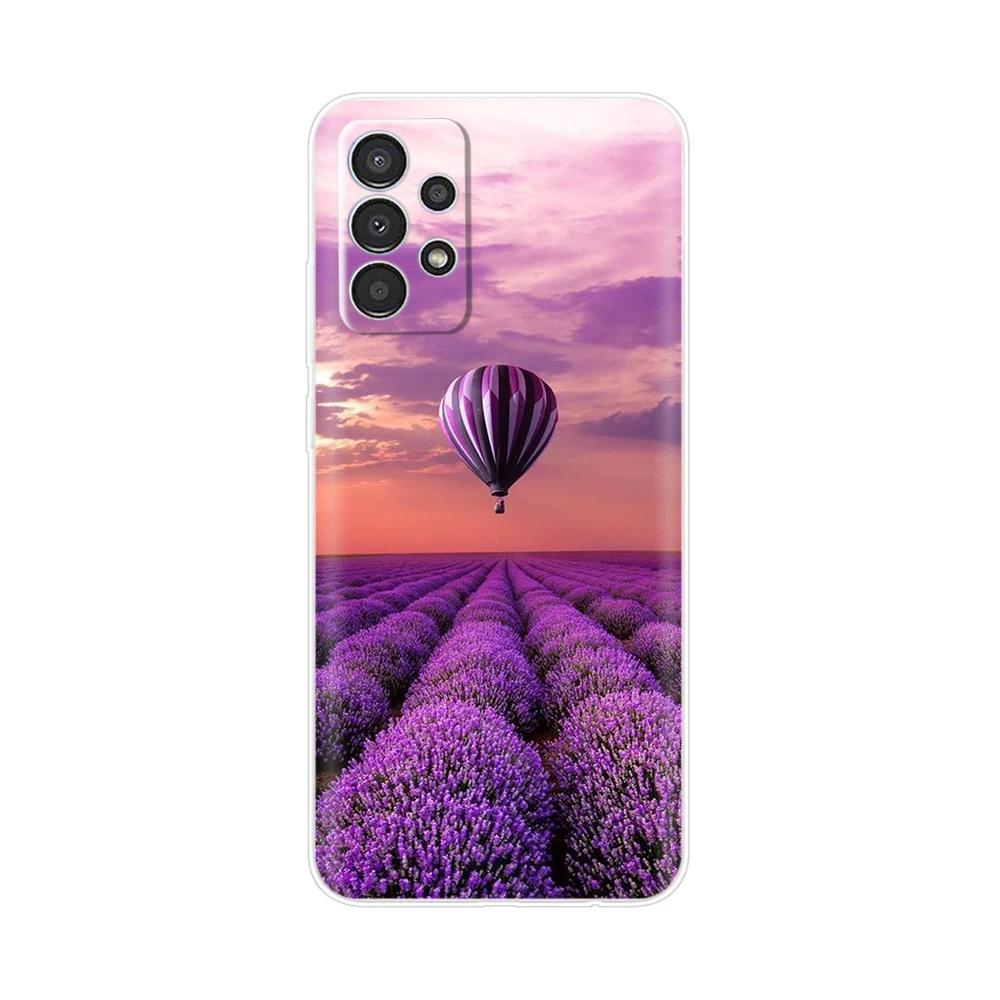Phone Case For Samsung Galaxy A73 Case A23 A33 5G A53 Back Bumper Clear Marbel Soft Silicone Cover for Samsung A53 5G Para Cases