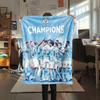Brave MCFC Warriors Blanket, High quality Comfortable for All Seasons, Home Decor, Warmth and Comfort