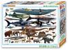 BEVERLY (BEVERLY) [Made In Japan] Beverly 150-Piece Jigsaw Puzzle Educational Jigsaw Puzzle: Compare Giant Creatures Large Pieces (26 X 38 Cm)