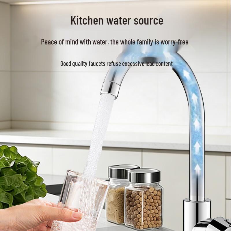 Versatile Kitchen Sink Faucet