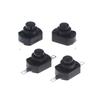 5Pcs Kan-9 Flat Feet/Bent Feet Self Locking Holding Micro Power Button Switch 6A 16A 250Vac For Flashlights Desk Lamps
