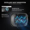 7 Inch LED Headlight with Arrow Turn Signals High Low Beam Offroad Driving Light Daytime Running Lamp