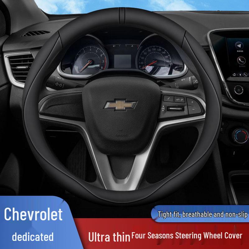 Chevrolet Equinox Steering Wheel Cover: Ultra-Thin, Anti-Slip, Sweat-Proof, All-Season Universal Fit
