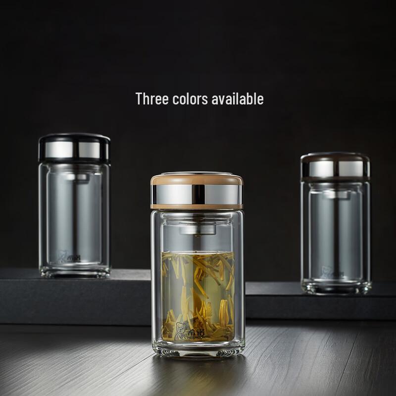 Xino Double-Layer Borosilicate Glass Cup