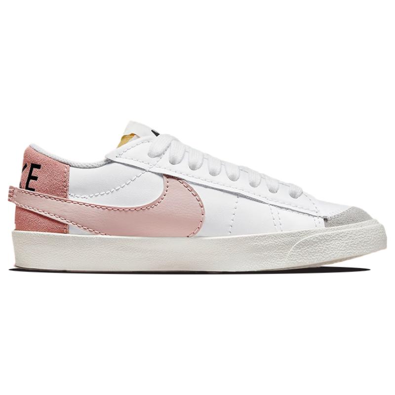 Nike Blazer Low 77 Jumbo White Pink Oxford Women's Sneakers Skateboard Shoes DQ1470-102