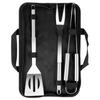 SET OF 3 STEEL BBQ UTENSILS IN A CASE 489424