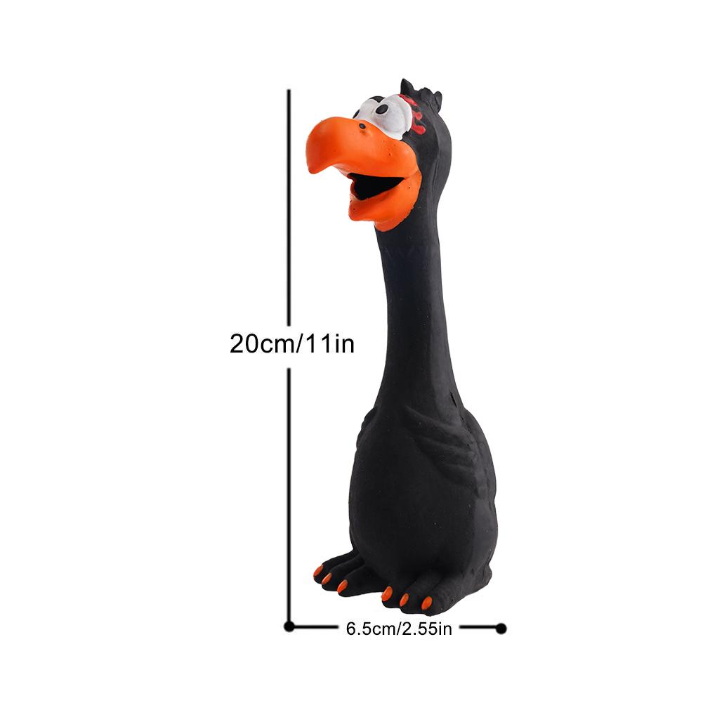 Squeaky Dog Rubber Toys Dog Latex Chew Toy Chicken Animal Bite Resistant Puppy Sound Toy Dog Supplies For Small Medium Large Dog