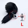 4 Sizes Metal Butt Plug Fox Tail Intimate Toys Anal Extender Dilator Sex Shop Products Erotic Games Goods For Adult products
